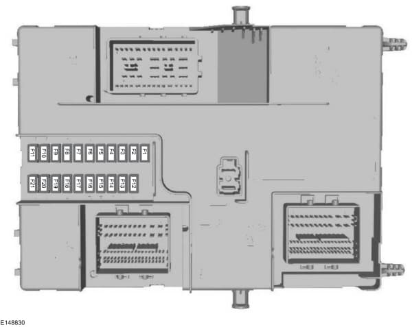 Ford Transit 5th generation - fuse box -control module - (USA version)