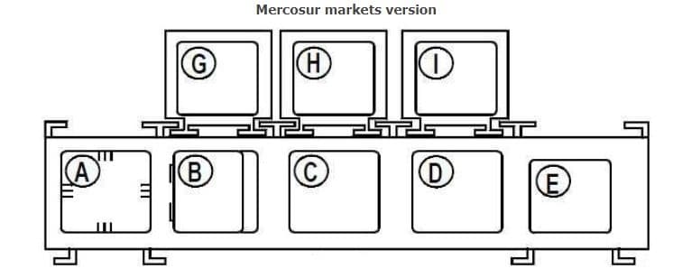 Renault Kangoo - fuse box diagram - passenger compartment relay box