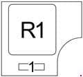 Toyota 86 - fuse box diagram - passenger compartment relay box