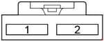 Toyota Avensis - fuse box diagram - passenger compartment additional fuse box
